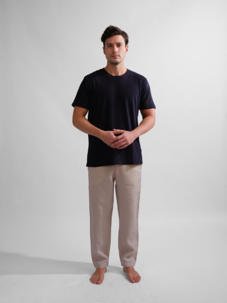 Terry Round Neck T-Shirt - Image 3