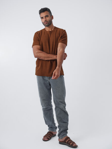Terry Round Neck T-Shirt - Image 7