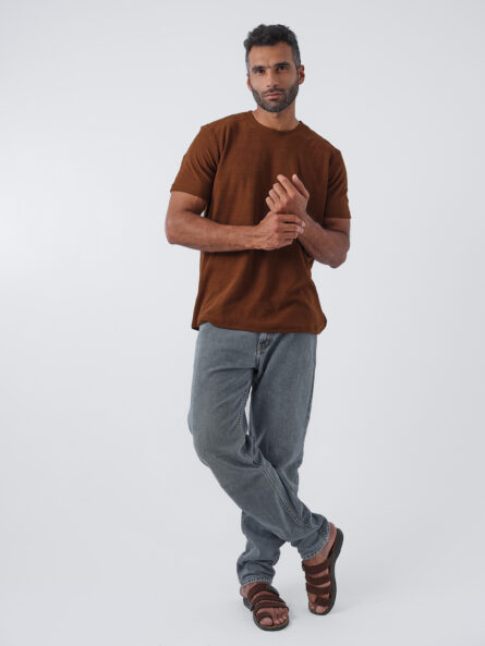 Terry Round Neck T-Shirt - Image 8