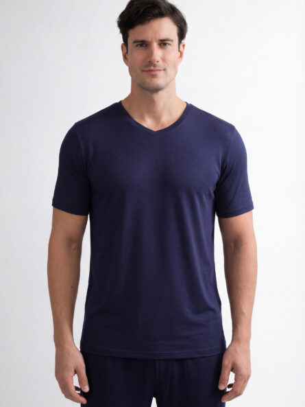 Modal V-Neck T-Shirt - Image 4