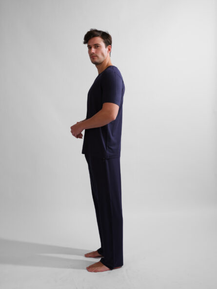 Modal Crew Neck T-Shirt - Image 4